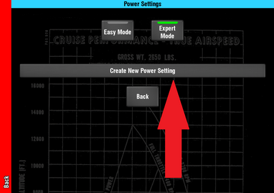 Create new power setting.