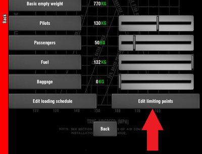 Edit limiting points.