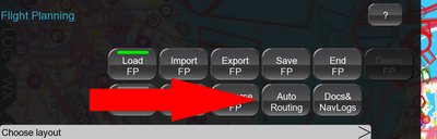 Auto Routing button.