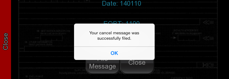 Cancellation successful.