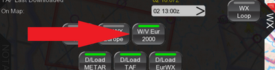 W/V Europe button.
