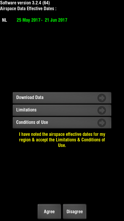 AeroData validity dates.