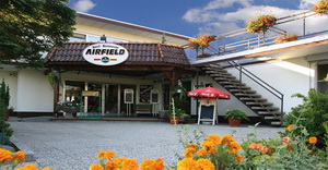 The Atlas Airfield restaurant. The Atlas Airfield restaurant.